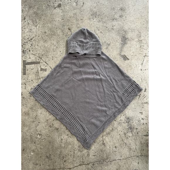 NWT STEVE MADDEN WOMEN'S HOODED PONCHO - Picture 2 of 6